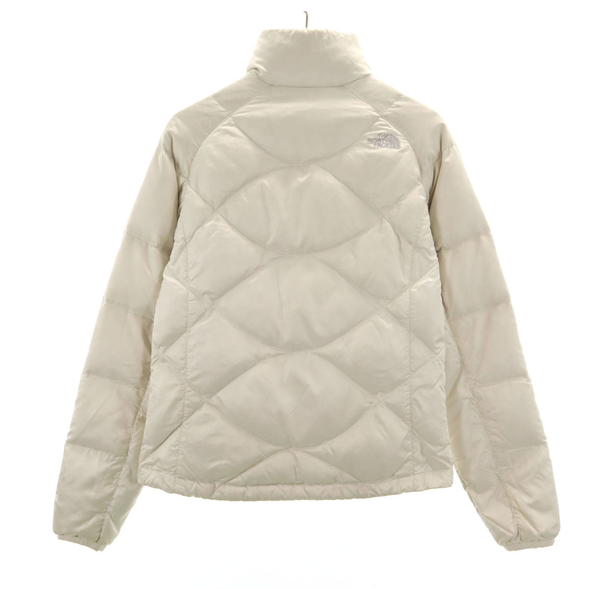 THE NORTH FACE ノースフェイス ダウンジャケット S アイボリー アウトドア レディース