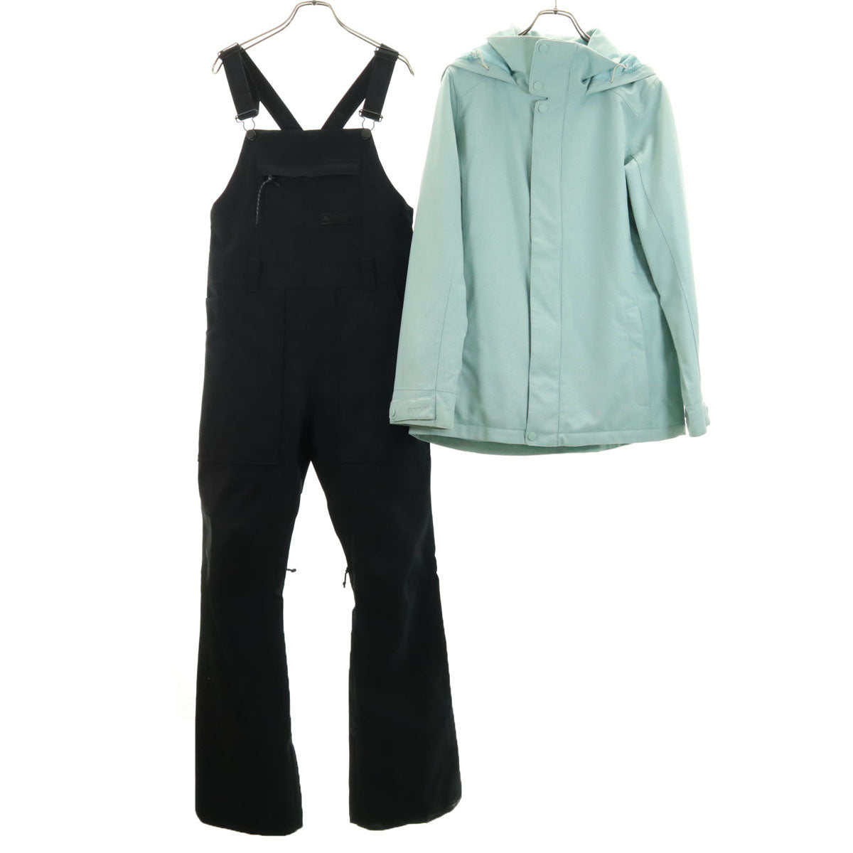 BURTON バートン スノーボード ジャケット 上下 セットアップ L ブルー系 アソート レディース