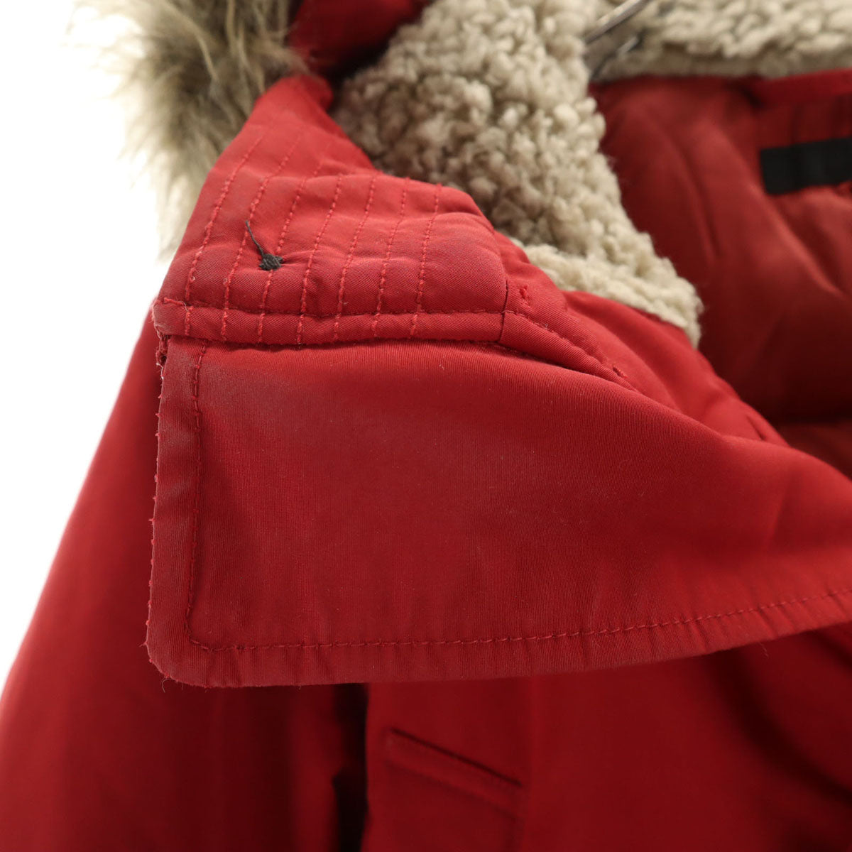 UNIQLO ユニクロ ウルトラウォーム ハイブリッド ダウンコート S レッド メンズ
