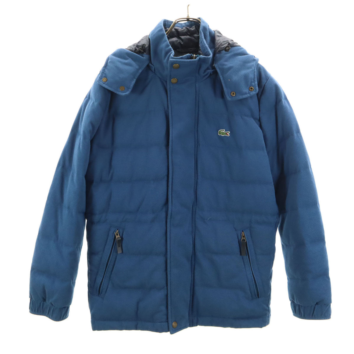 LACOSTE ラコステ ダウンジャケット 48/3 ブルー系 メンズ