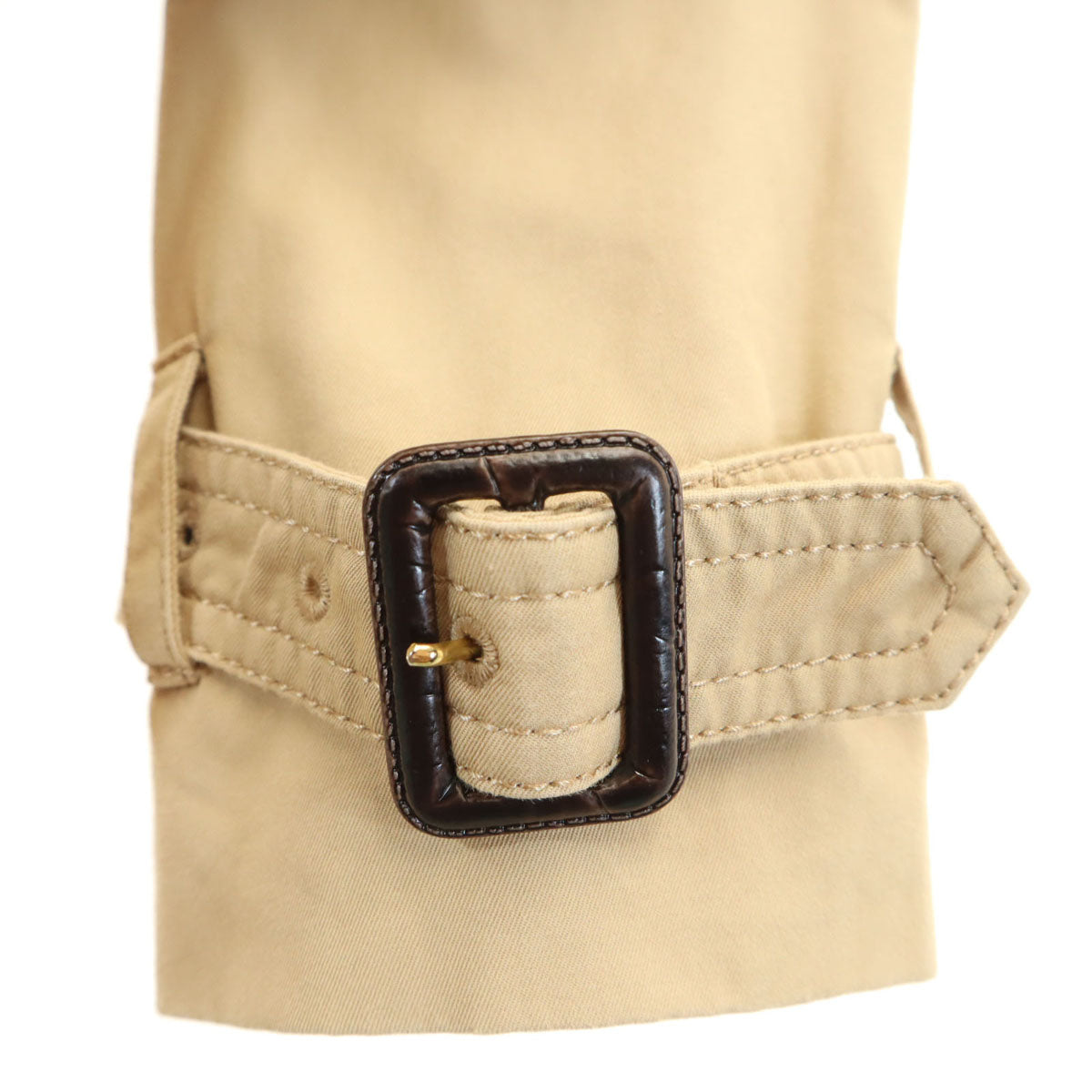 gout commun グーコミューン コート 40 ベージュ 中綿ライナー付き レディース