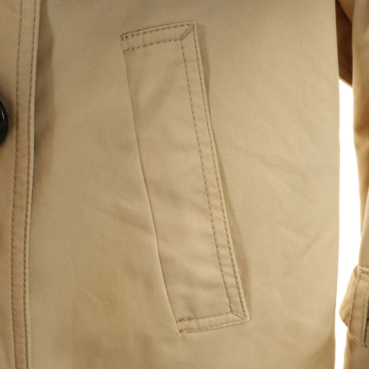 gout commun グーコミューン コート 40 ベージュ 中綿ライナー付き レディース