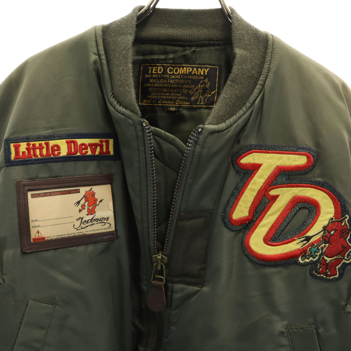 Ted Company テッドカンパニー ブルゾン 38 カーキ メンズ