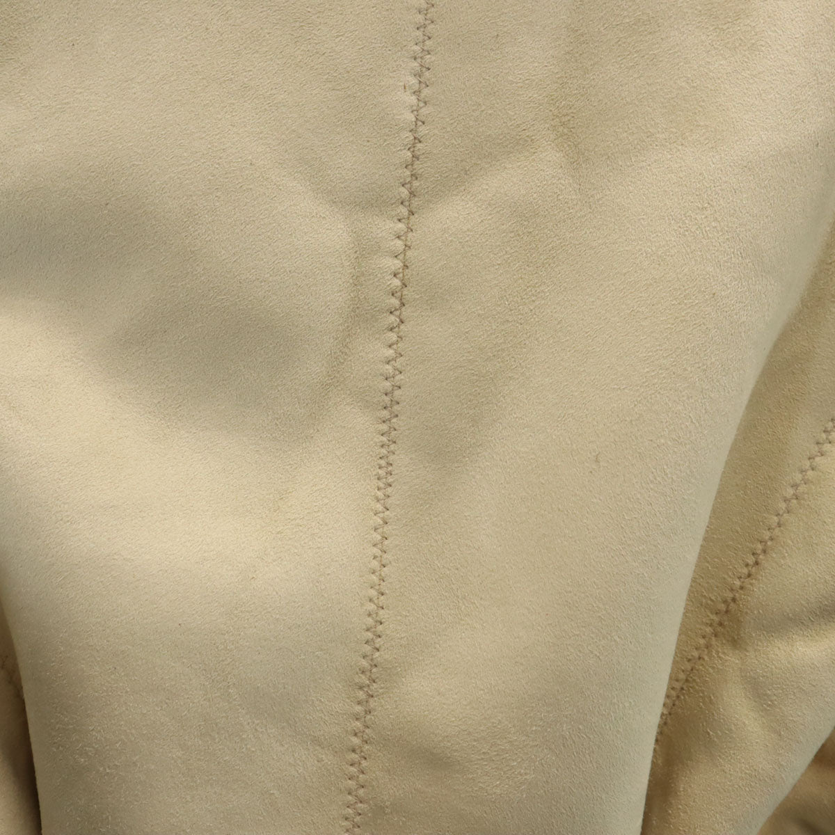 INED イネド フェイク ムートンコート 9 ベージュ レディース