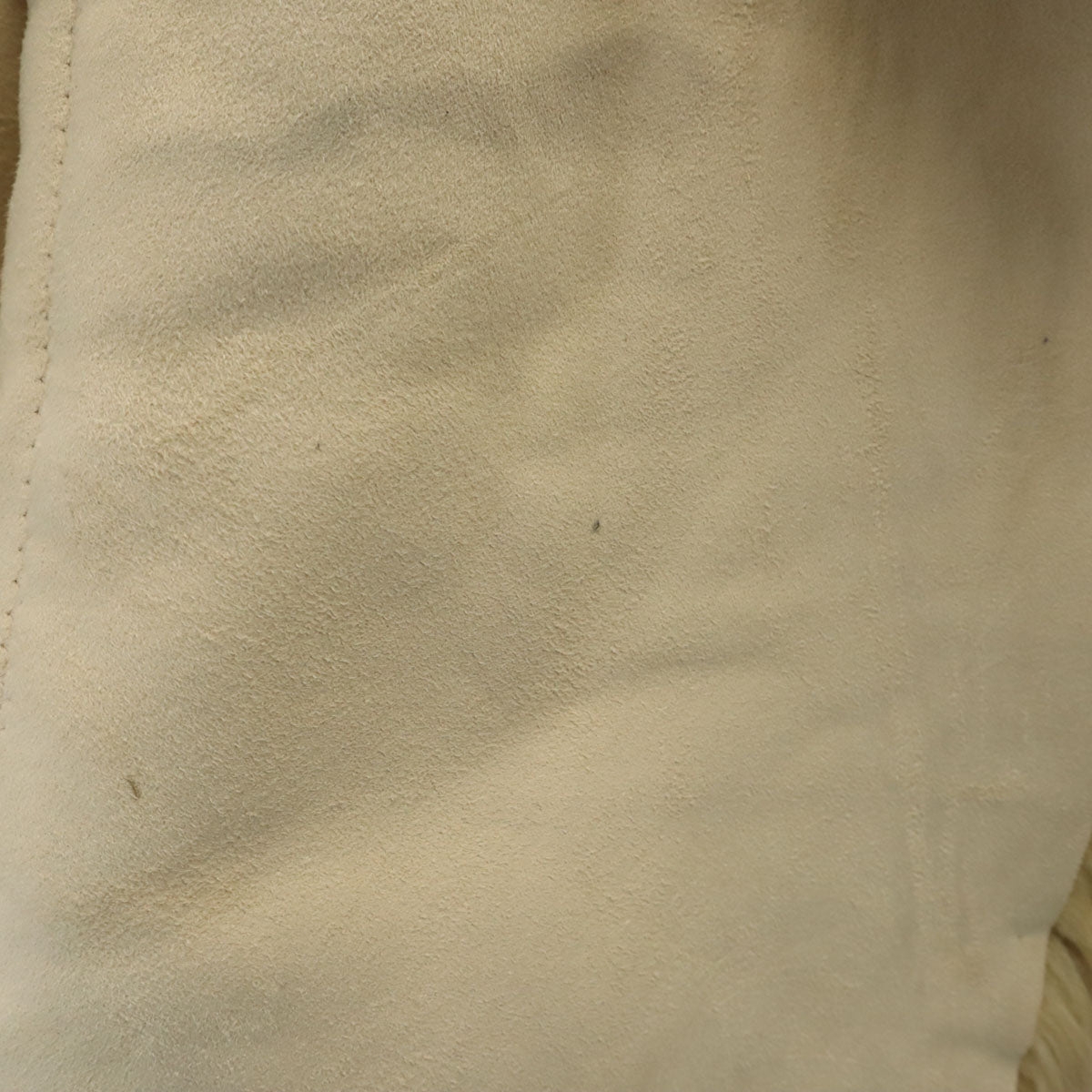 INED イネド フェイク ムートンコート 9 ベージュ レディース