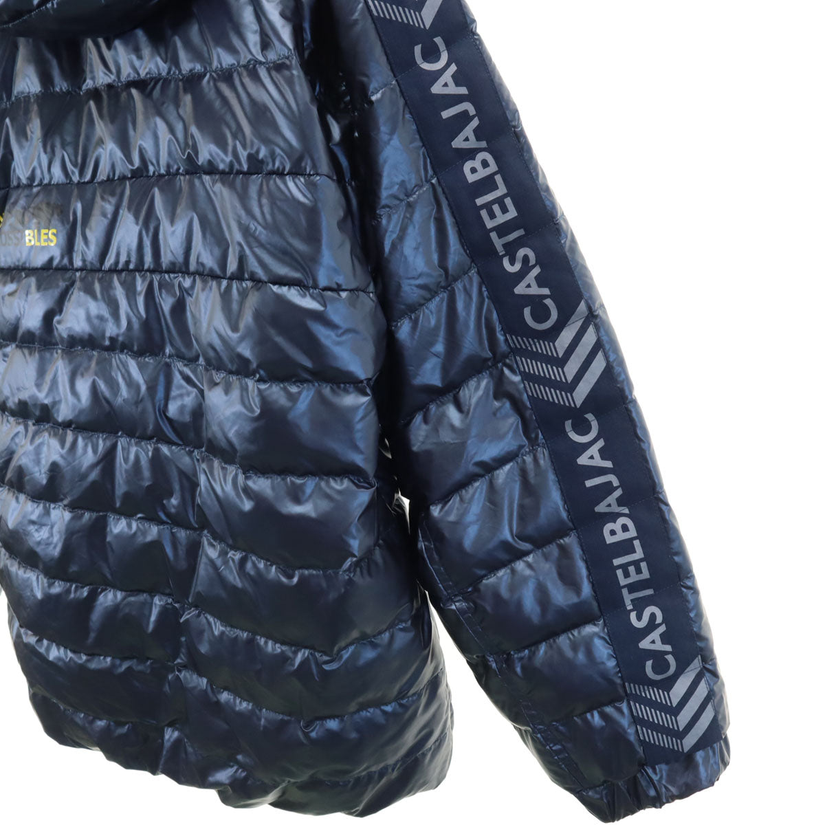 Castelbajac sport カステルバジャックスポーツ ダウンジャケット 48 ネイビー メンズ