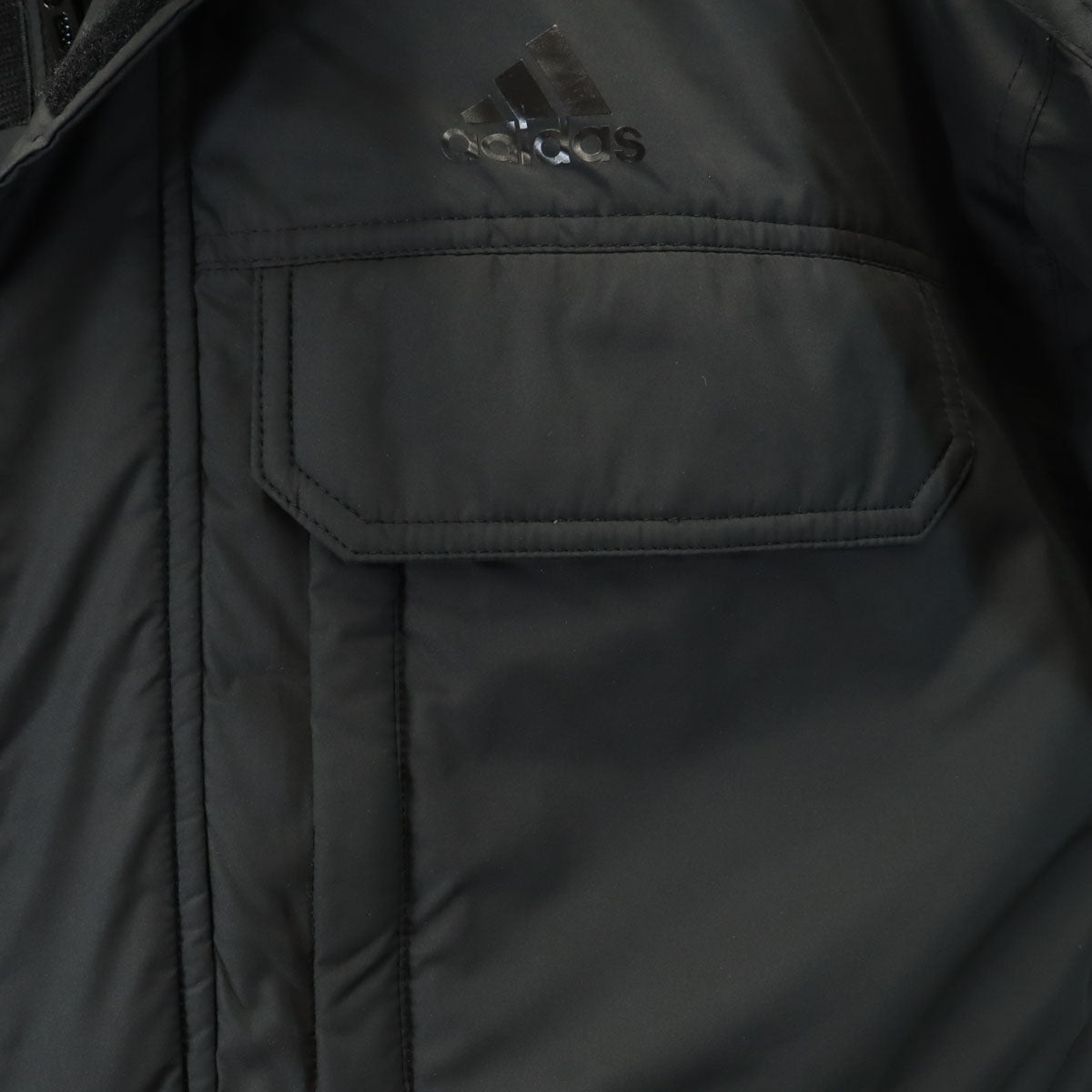 adidas アディダス 中綿ジャケット M ブラック メンズ