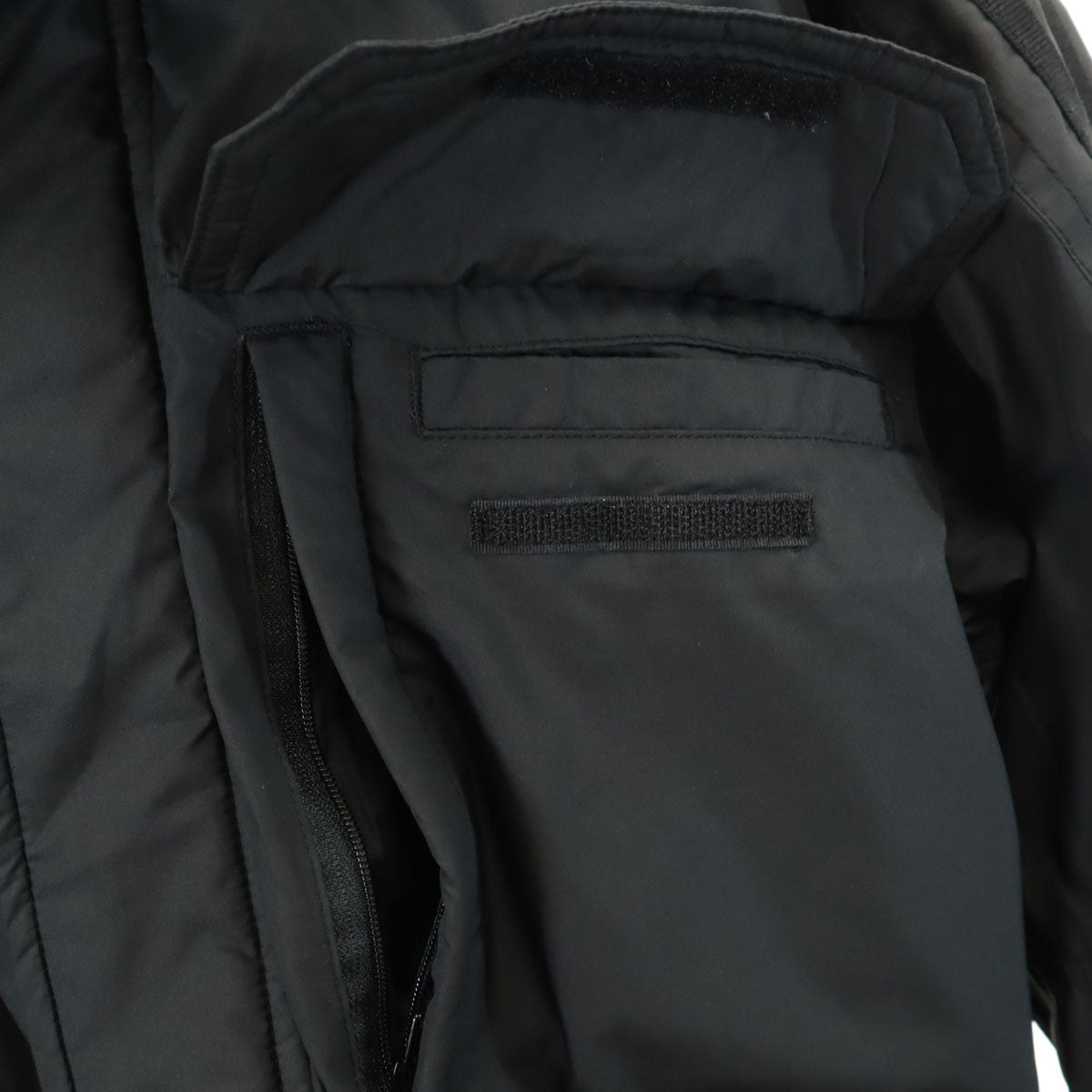 adidas アディダス 中綿ジャケット M ブラック メンズ