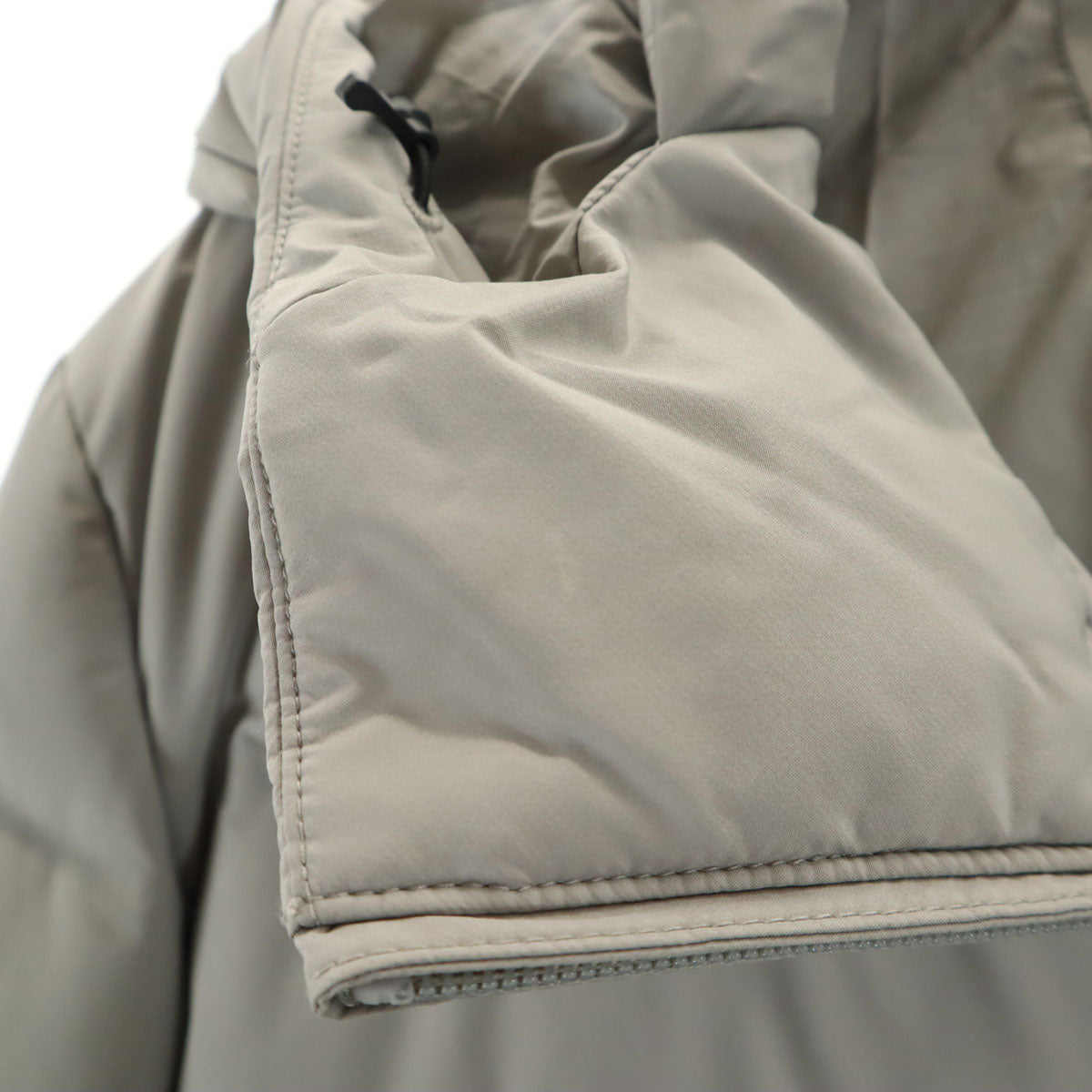 UNIQLO ユニクロ シームレス ダウンパーカー L グレー メンズ