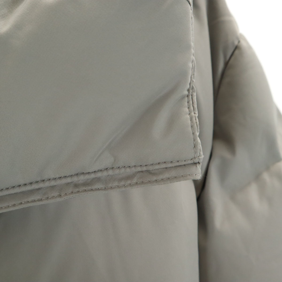 UNIQLO ユニクロ シームレス ダウンパーカー L グレー メンズ