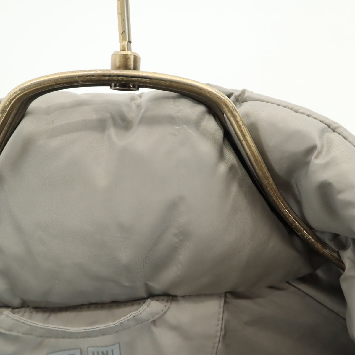 UNIQLO ユニクロ シームレス ダウンパーカー L グレー メンズ