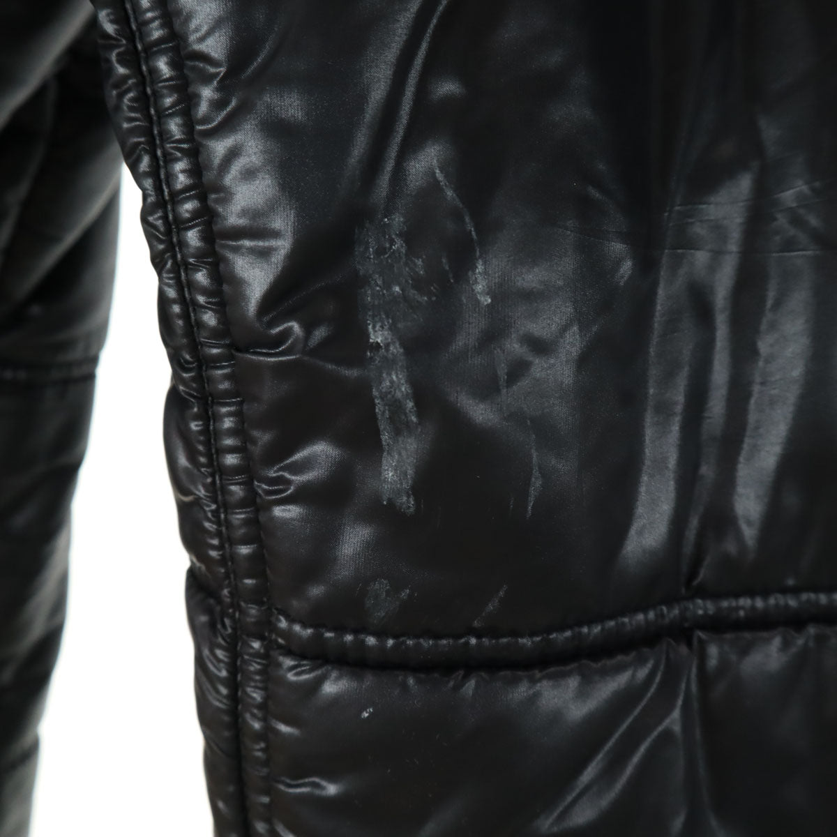 HYSTERIC GLAMOUR ヒステリックグラマー ナイロンタフタ 中綿ジャケット S チャコール メンズ