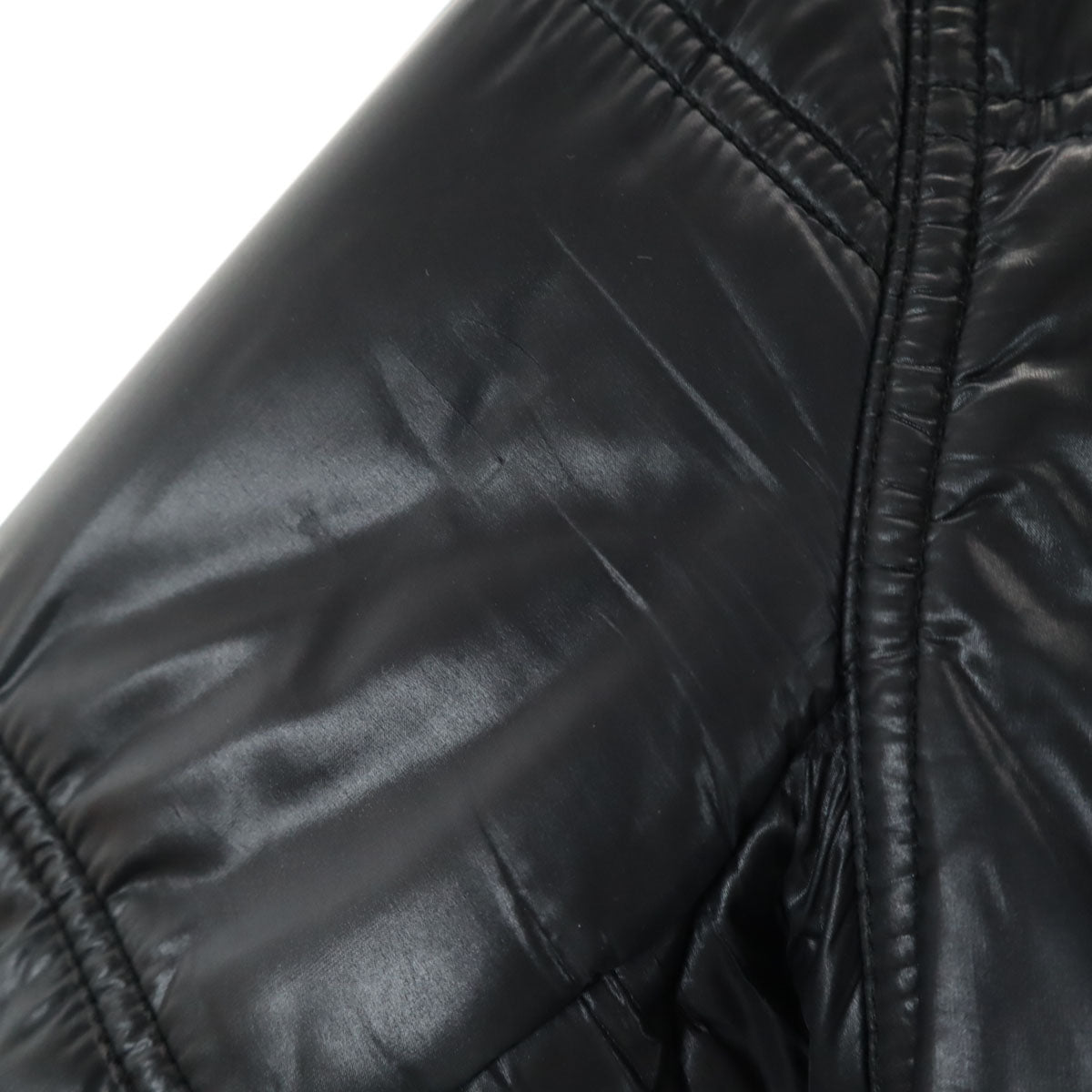 HYSTERIC GLAMOUR ヒステリックグラマー ナイロンタフタ 中綿ジャケット S チャコール メンズ