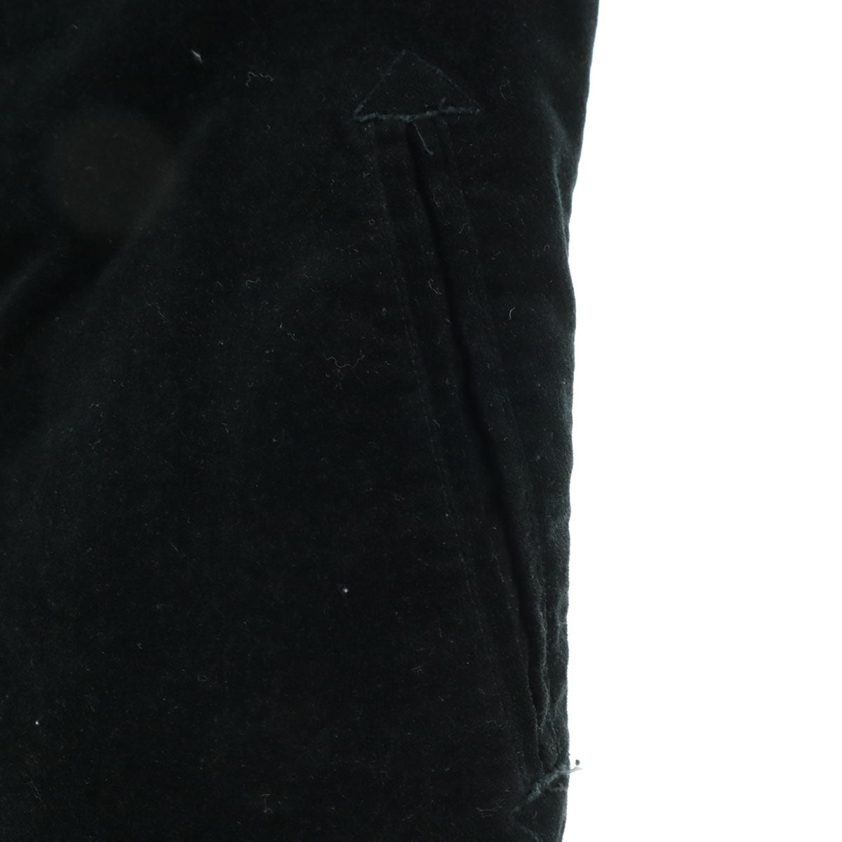 HYSTERIC GLAMOUR ヒステリックグラマー バック刺繍 ベロア ジャケット S ブラック 中綿 メンズ