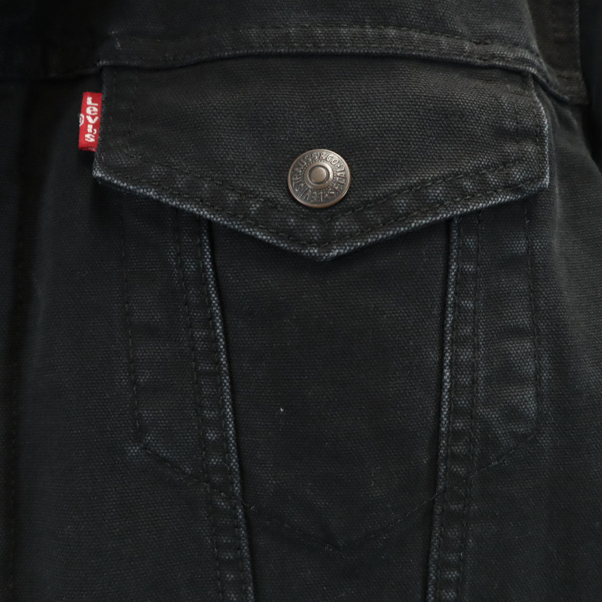 Levi's リーバイス デニムジャケット M ブラック 裏ボア ジージャン メンズ