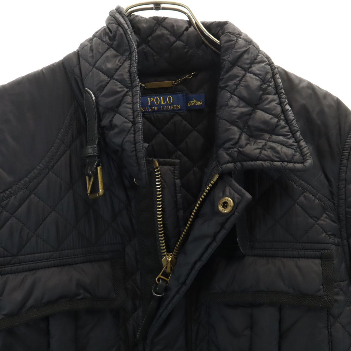 POLO RALPH LAUREN ポロラルフローレン キルティングジャケット L ブラック メンズ