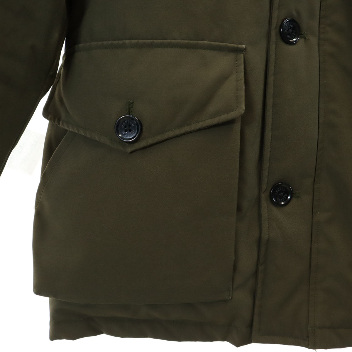 Danton ダントン ダウンジャケット 40 カーキ メンズ