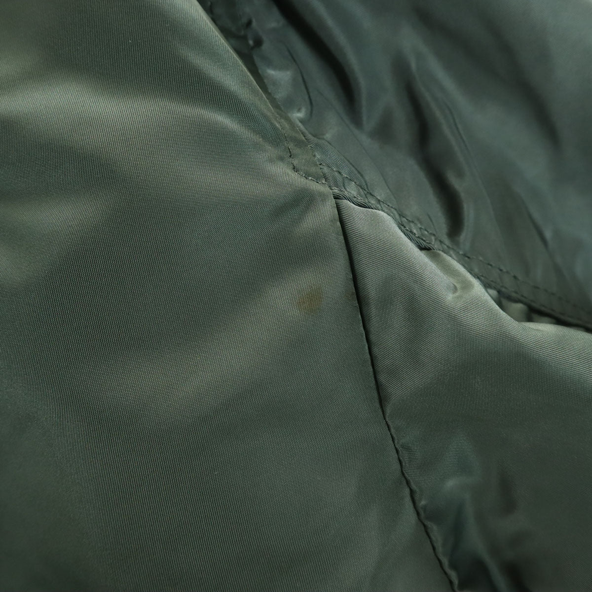 ALPHA INDUSTRIES INC アルファインダストリーズ USA製 MA-1 フライトジャケット L グリーン系 メンズ