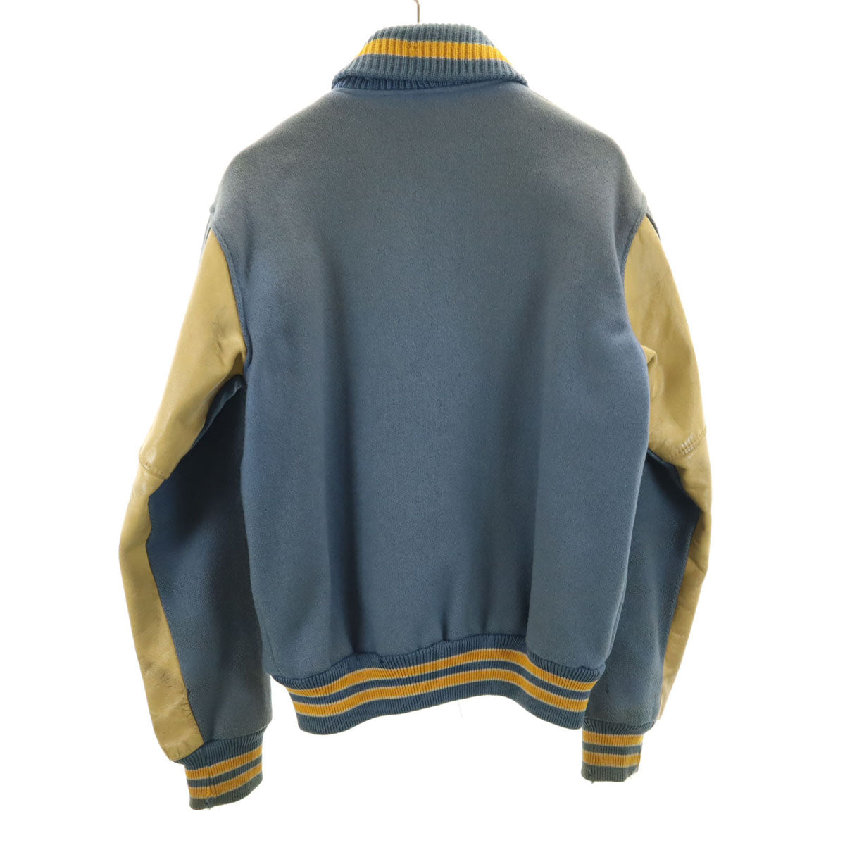 Kandel カンデル 70s 80s ヴィンテージ バーシティ ジャケット 38 ブルーグレー スタジャン メンズ