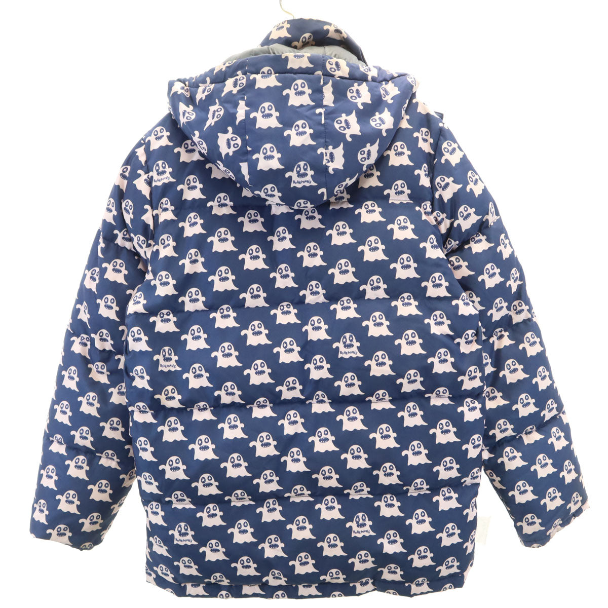 BOHEMIANS ボヘミアンズ 総柄 リバーシブル 中綿ジャケット 2 ネイビー メンズ