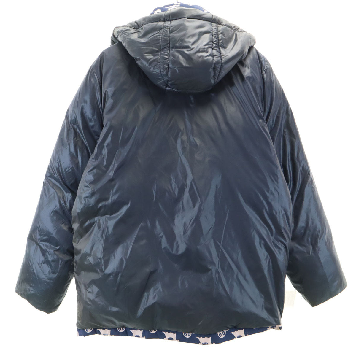 BOHEMIANS ボヘミアンズ 総柄 リバーシブル 中綿ジャケット 2 ネイビー メンズ