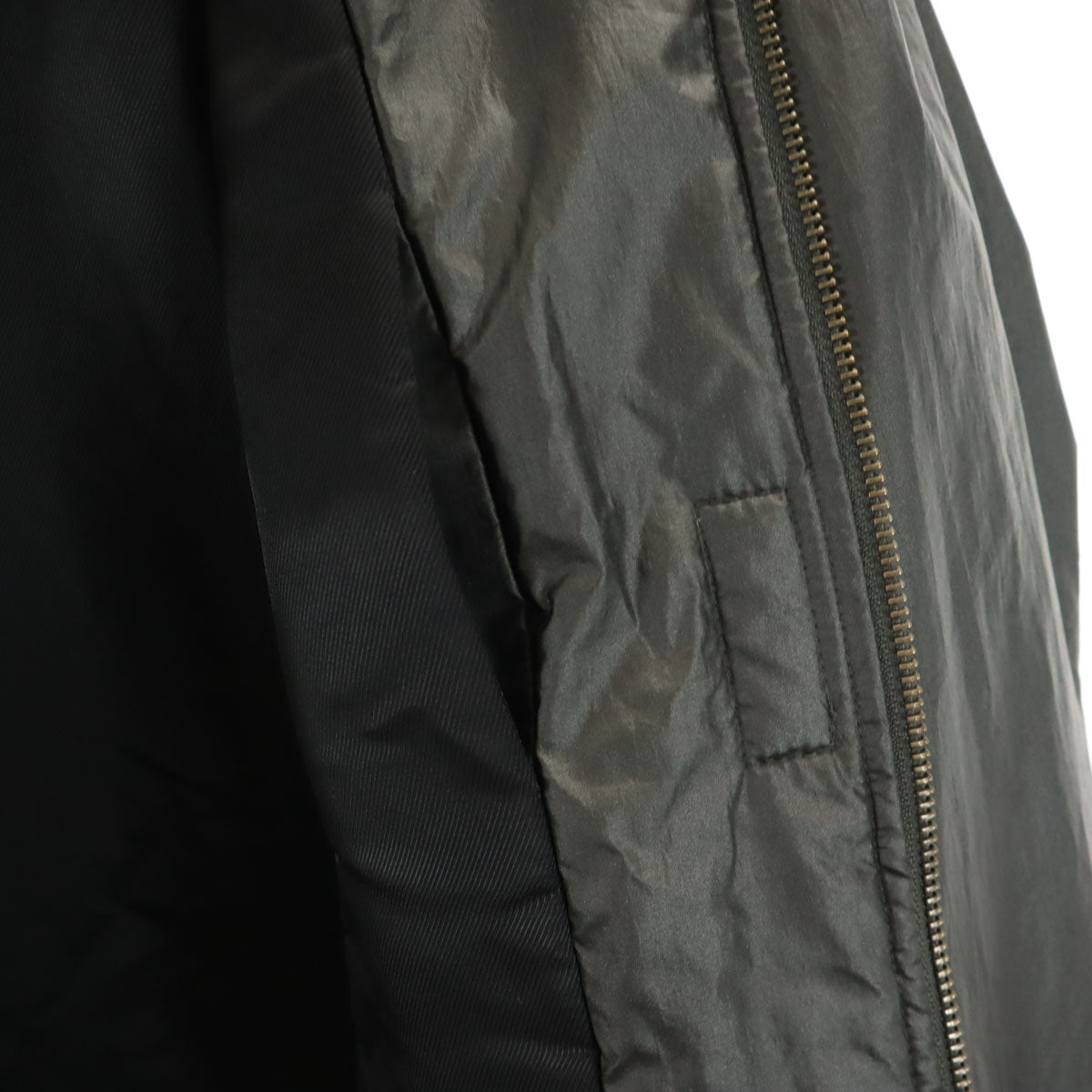 ARMANI EXCHANGE アルマーニエクスチェンジ 90s オールド コート M ガンメタ レディース