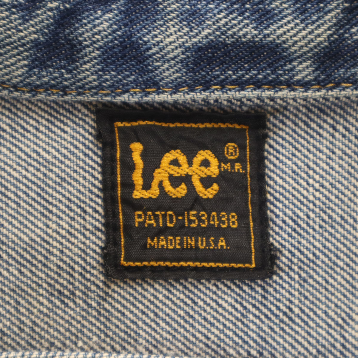Lee リー 80s USA製 ヴィンテージ デニムジャケット ウォッシュブルー ジージャン トラッカー レディース