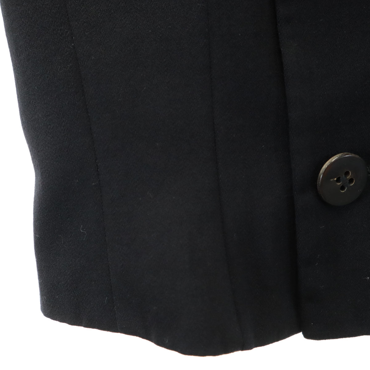 tricot COMME des GARCONS トリココムデギャルソン 1989年 80s ヴィンテージ ジレベスト ブラック レディース