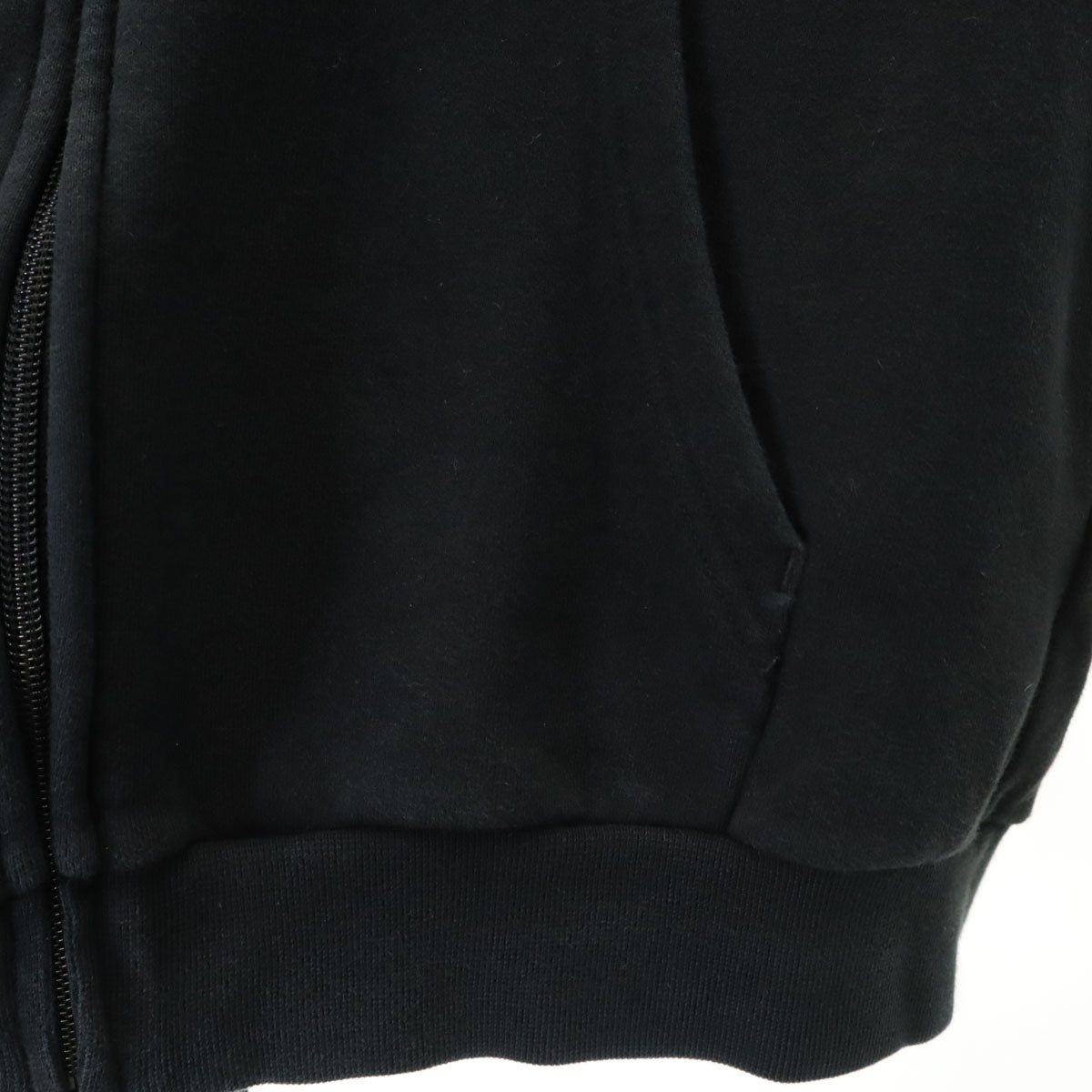 Emporio Armani エンポリオアルマーニ 長袖 スウェット ジップパーカー M ブラック メンズ