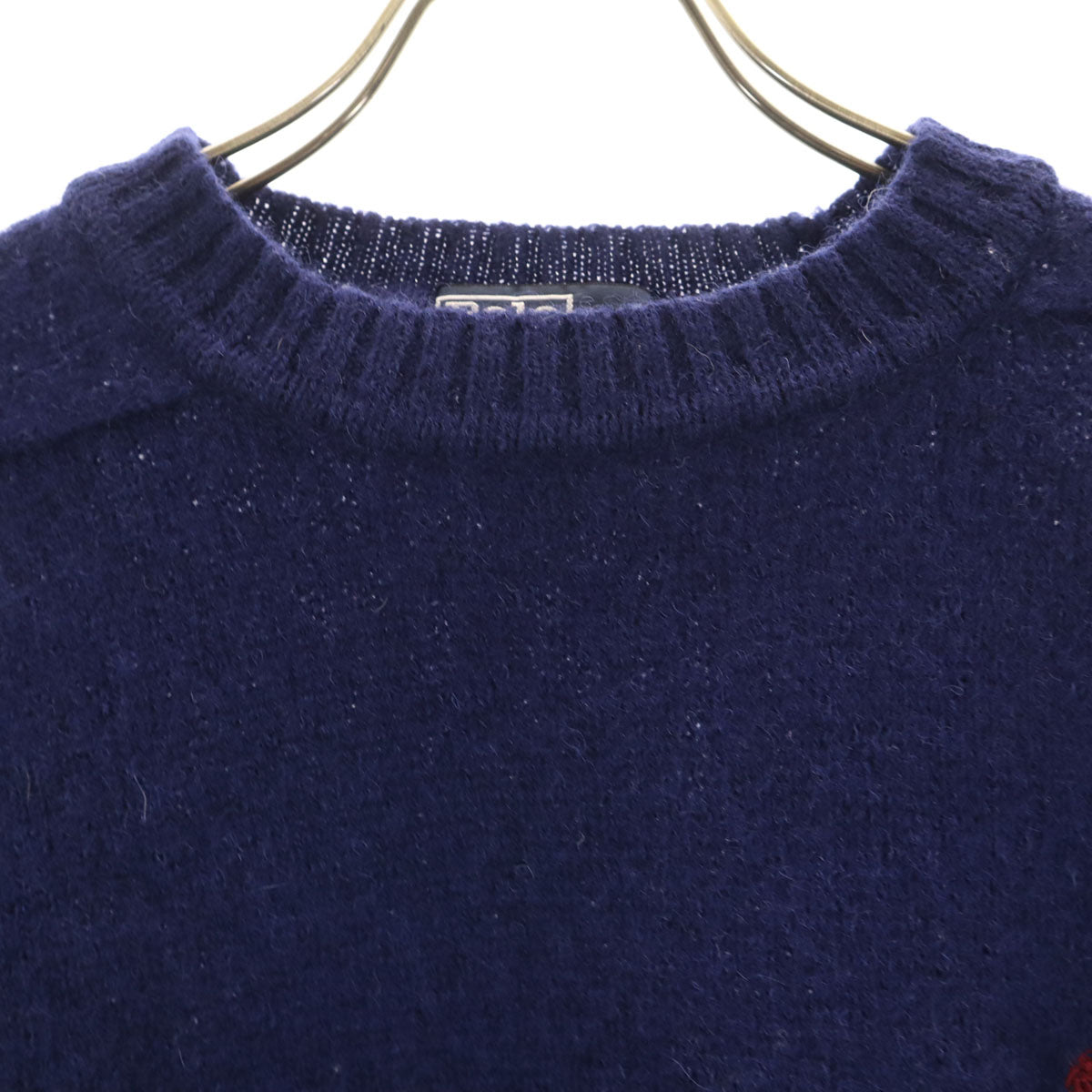 Polo by Ralph Lauren ポロバイラルフローレン 長袖 セーター L ネイビー ニット メンズ