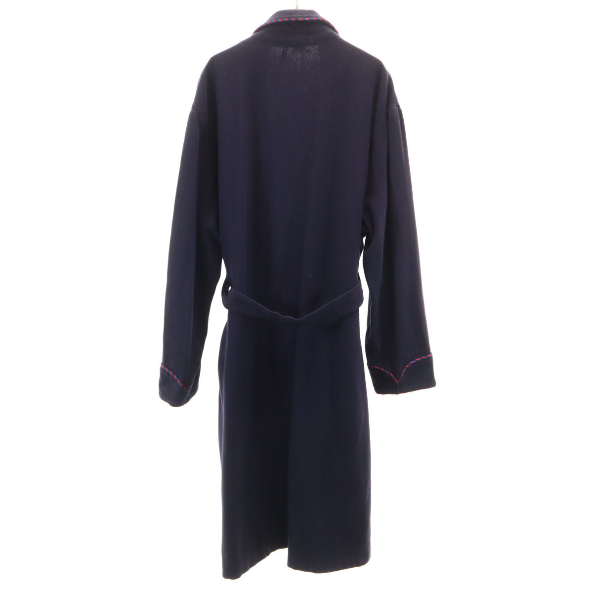 Austin Reed オースチンリード 80s ヴィンテージ スモーキングガウン ガウンコート XL ネイビー メンズ