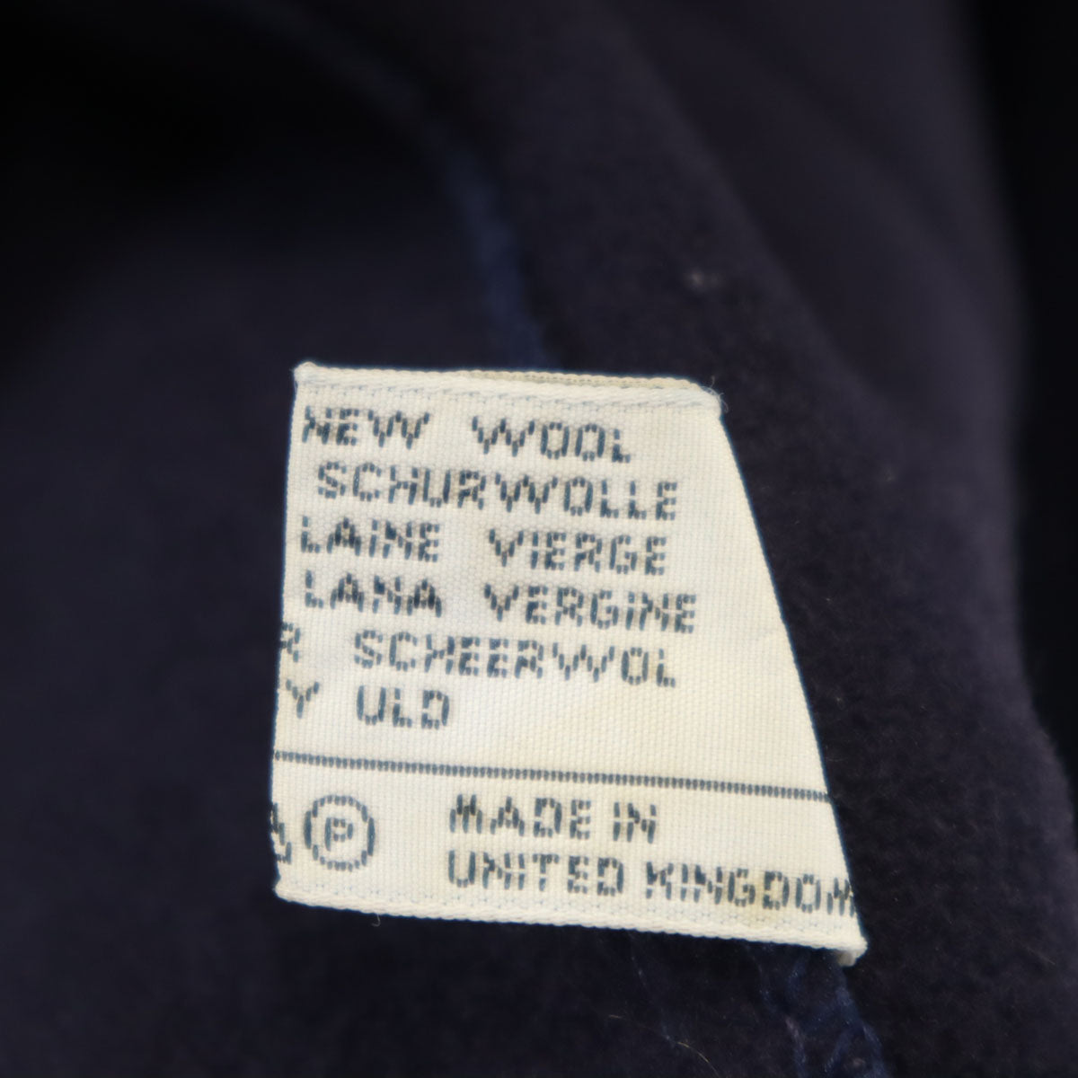 Austin Reed オースチンリード 80s ヴィンテージ スモーキングガウン ガウンコート XL ネイビー メンズ