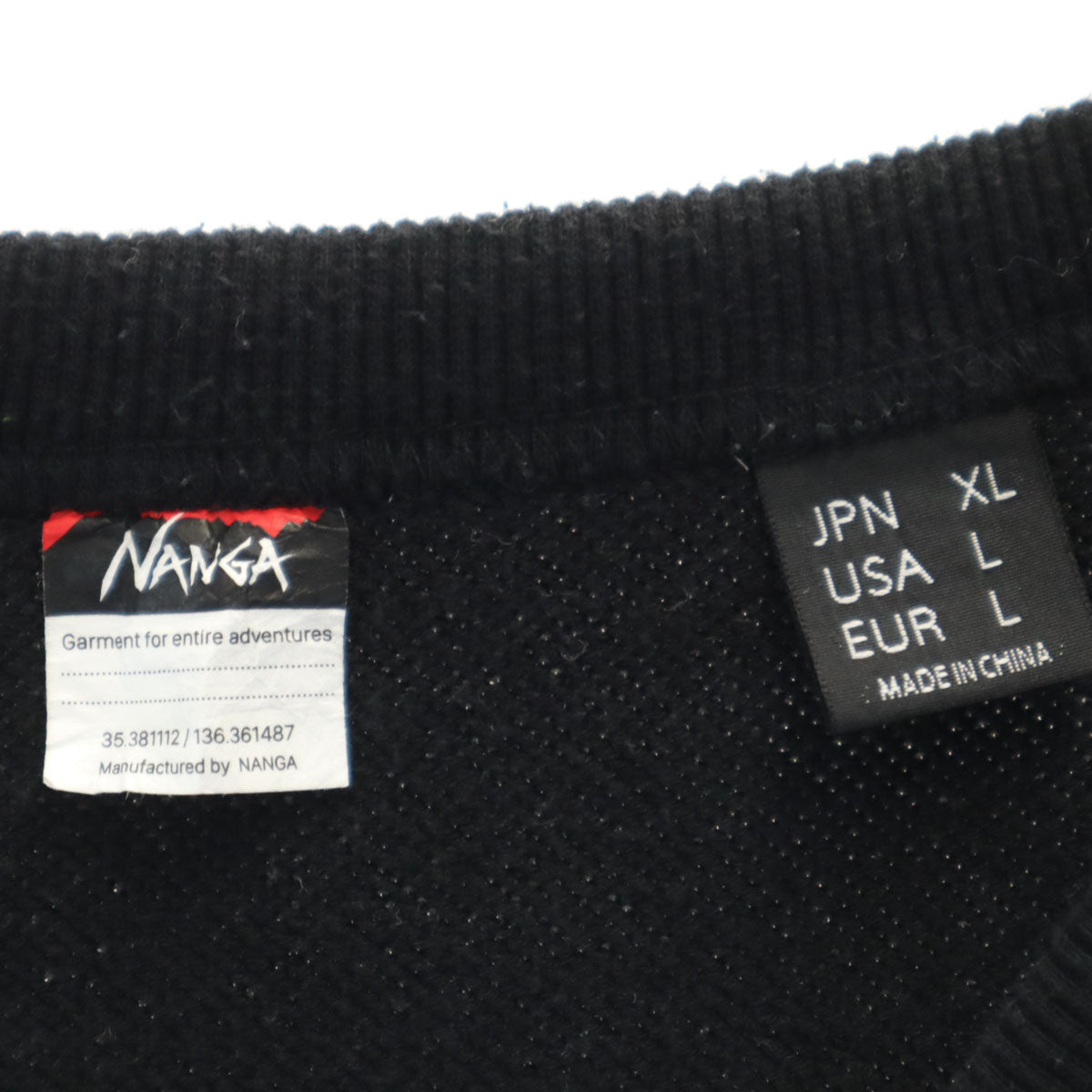 NANGA ナンガ 長袖 スウェット XL グレー メンズ