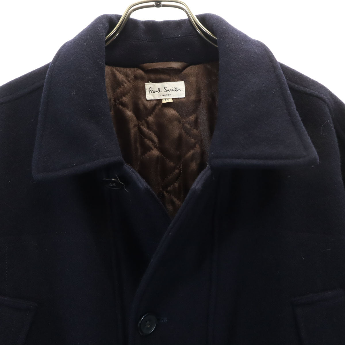 Paul Smith LONDON ポールスミスロンドン ウールコート M ネイビー メンズ