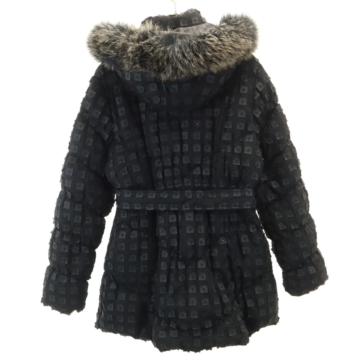 美品 BALMAIN バルマン ダウンジャケット L ブラック レディース