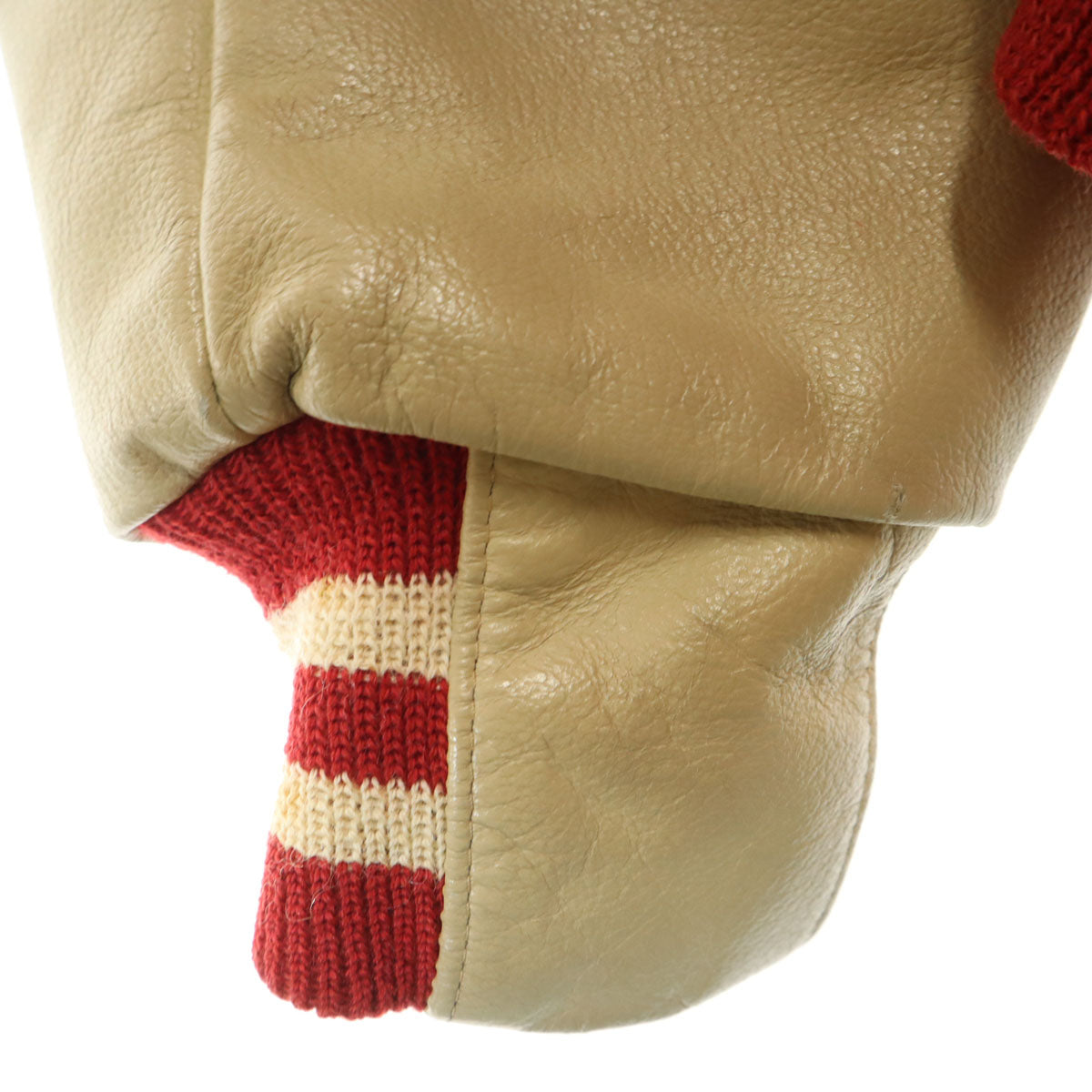 Golden Bear ゴールデンベア USA製 スタジャン M レッド メンズ