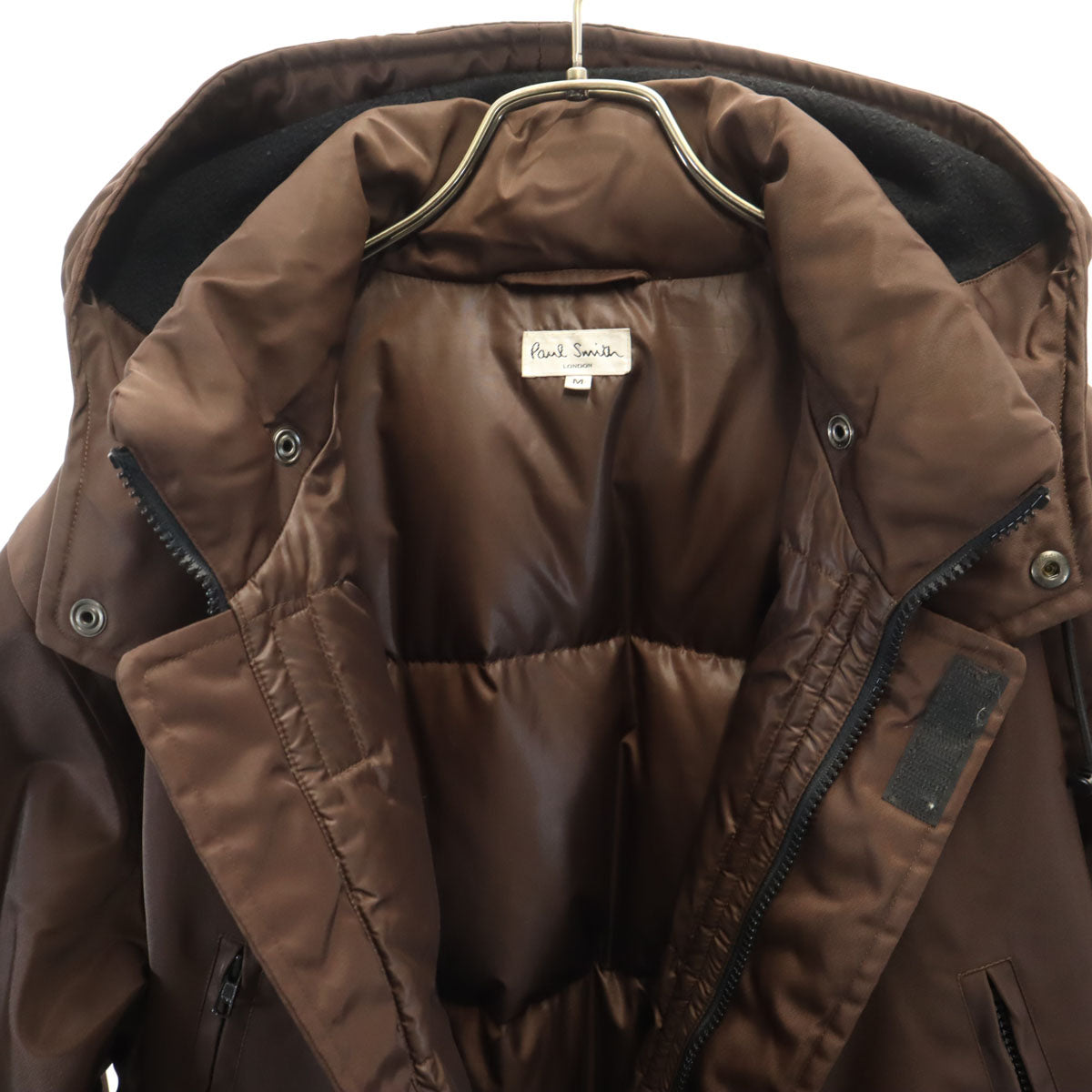 Paul Smith LONDON ポールスミスロンドン 日本製 ダウンジャケット M ブラウン メンズ