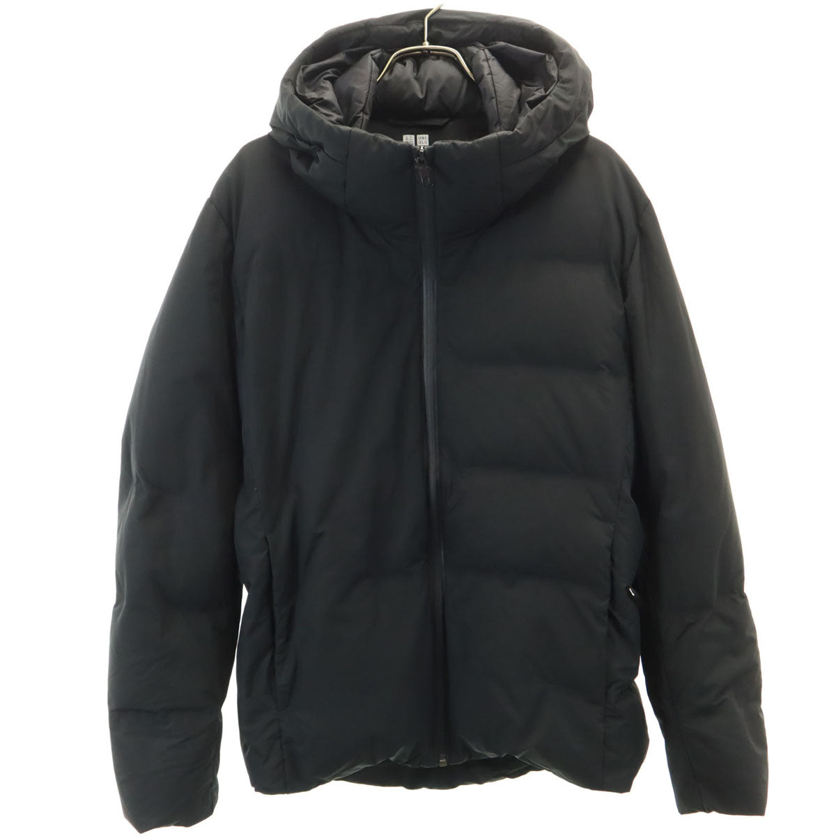 UNIQLO ユニクロ シームレス ダウンパーカー M ブラック 3Dカット メンズ