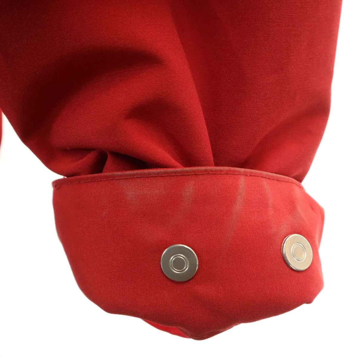 FRED PERRY フレッドペリー ハリントン 中綿ジャケット S レッド メンズ