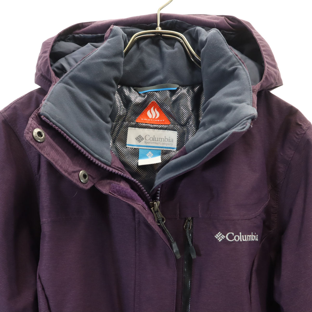 Columbia コロンビア 中綿ジャケット L パープル系 アウトドア レディース