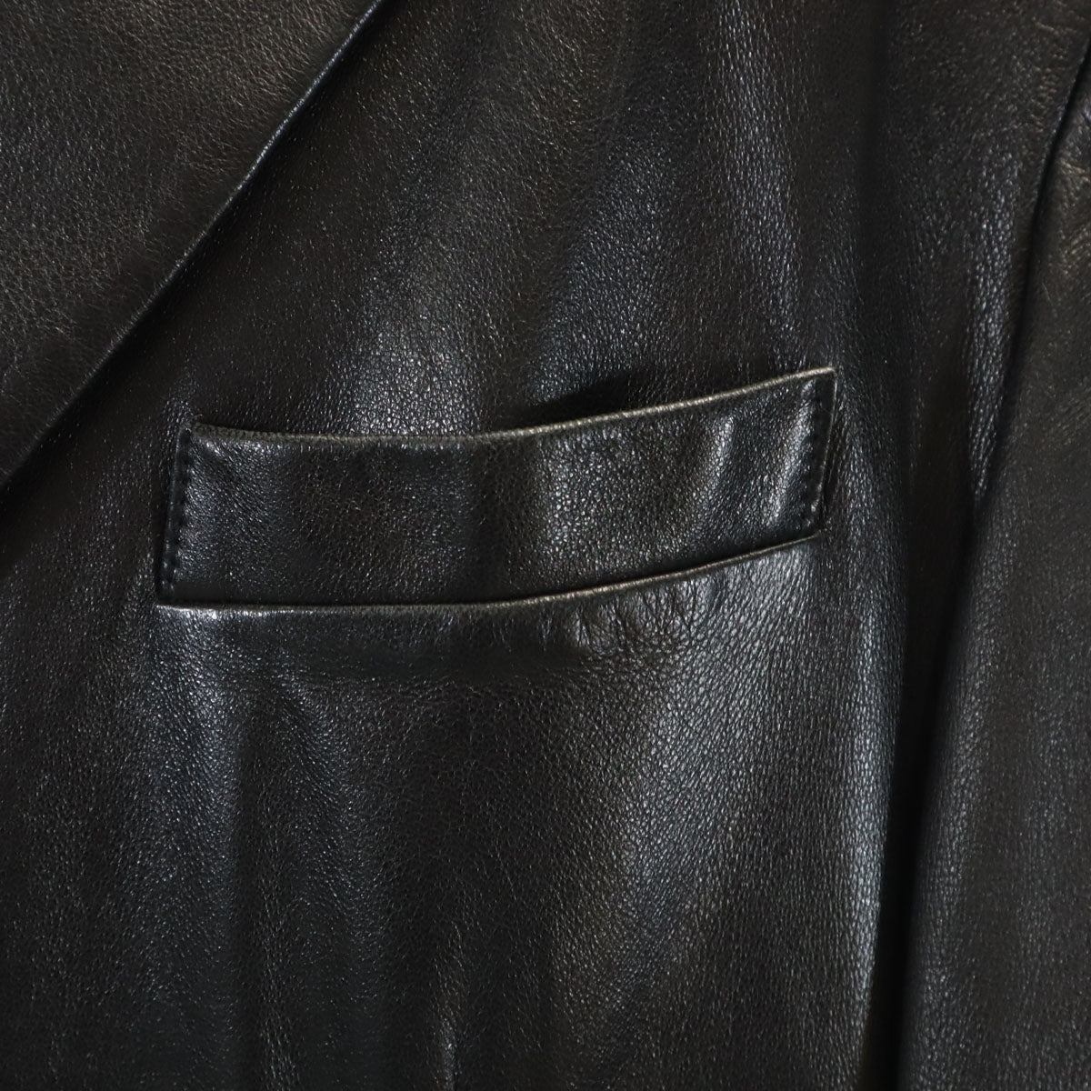 theory セオリー レザージャケット 38 ブラック メンズ