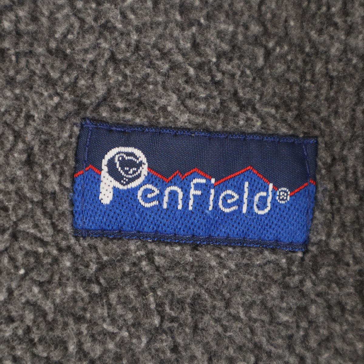 PEN FIELD ペンフィールド 90s USA製 オールド ハーフジップ フリースジャケット L グレー プルオーバー メンズ