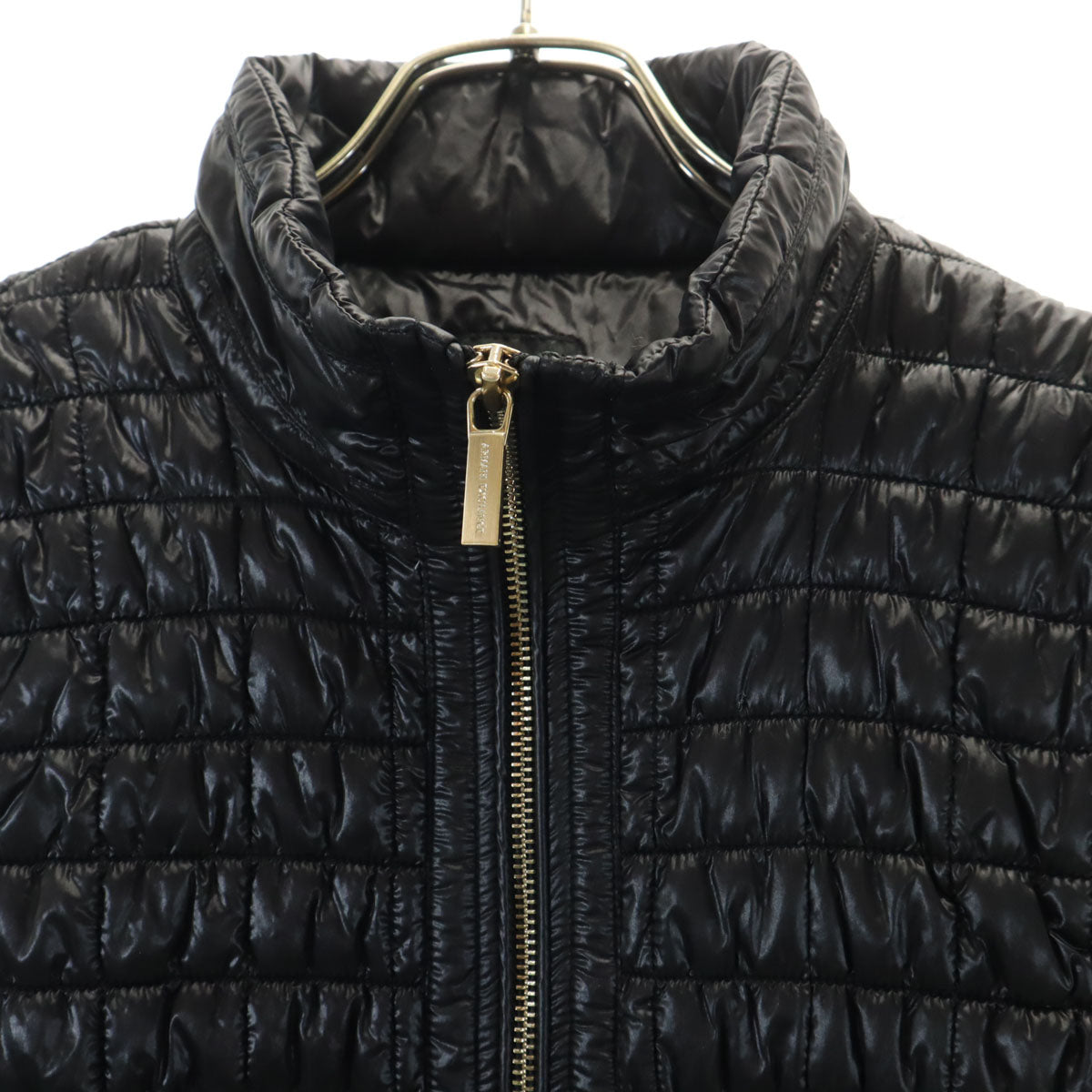 ARMANI EXCHANGE アルマーニエクスチェンジ 中綿ベスト M ブラック レディース