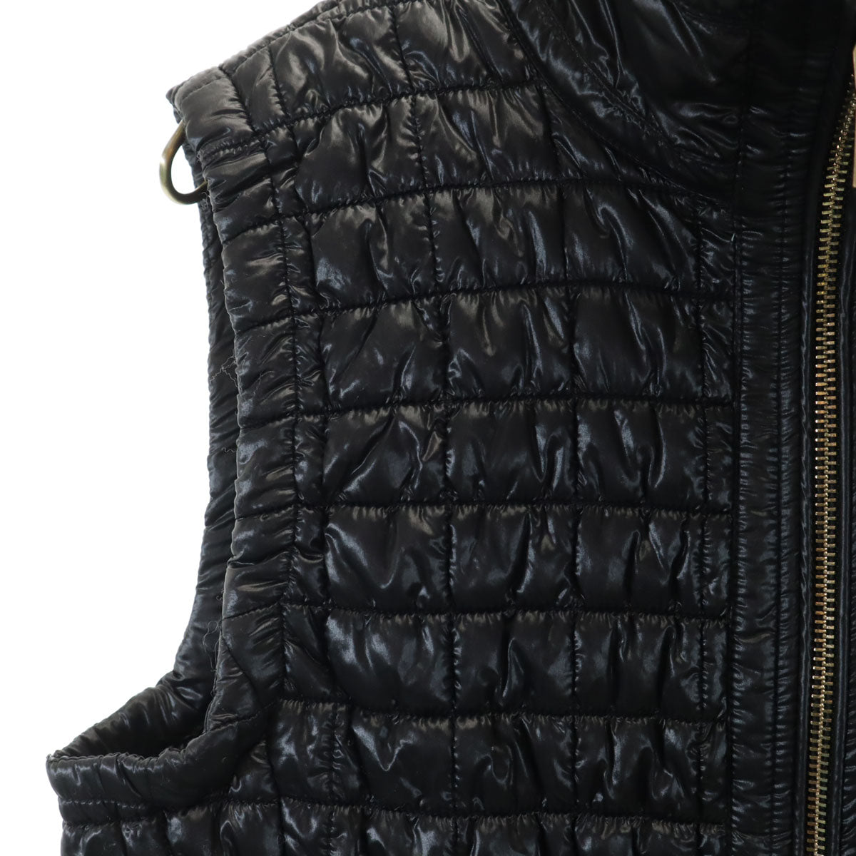 ARMANI EXCHANGE アルマーニエクスチェンジ 中綿ベスト M ブラック レディース