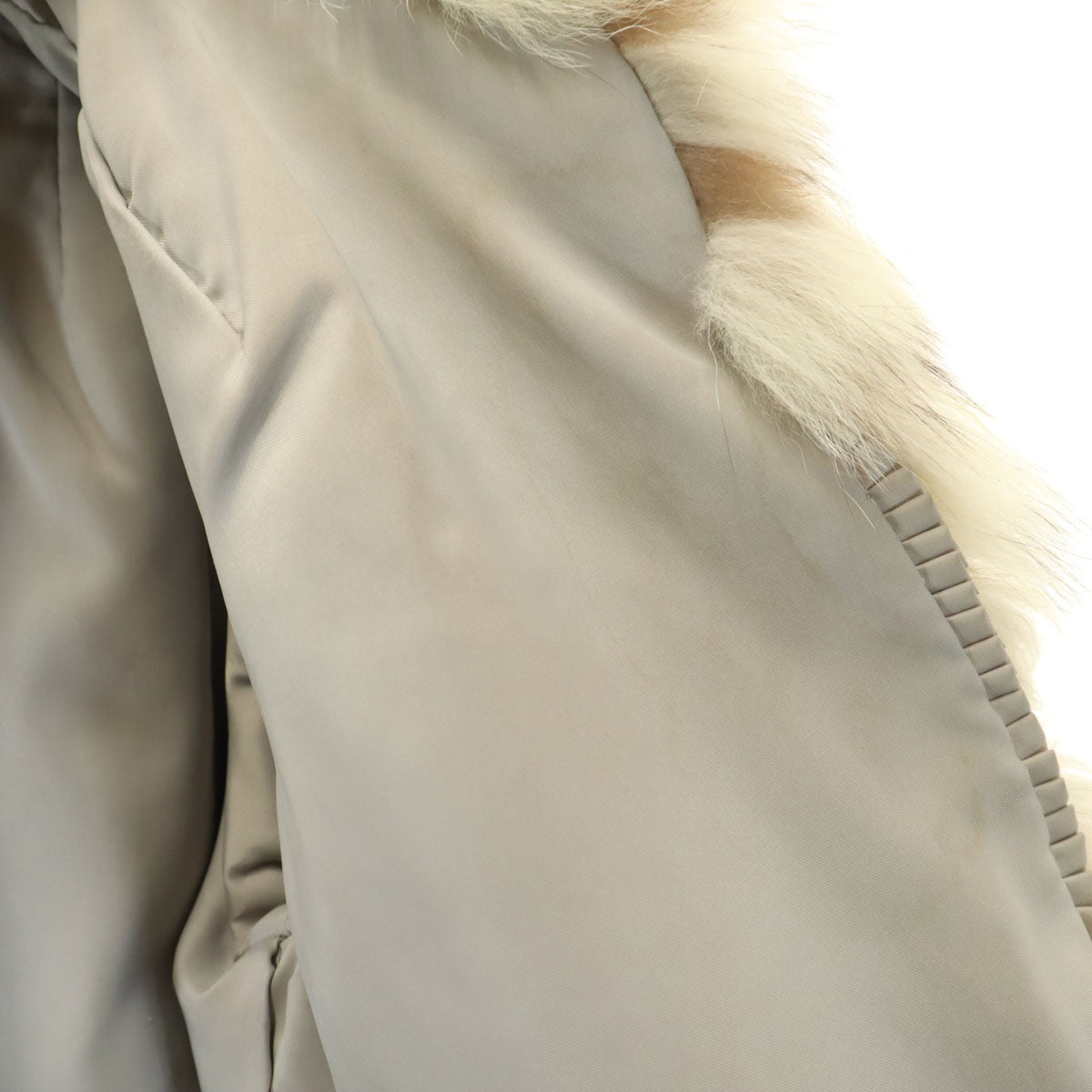 毛皮コート 11 ベージュ系 レディース