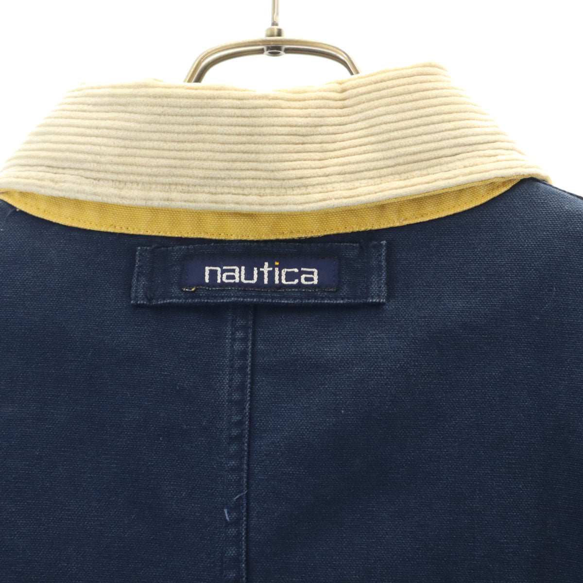 NAUTICA ノーティカ 90s オールド ジャケット XL ネイビー系 ライナー付き メンズ