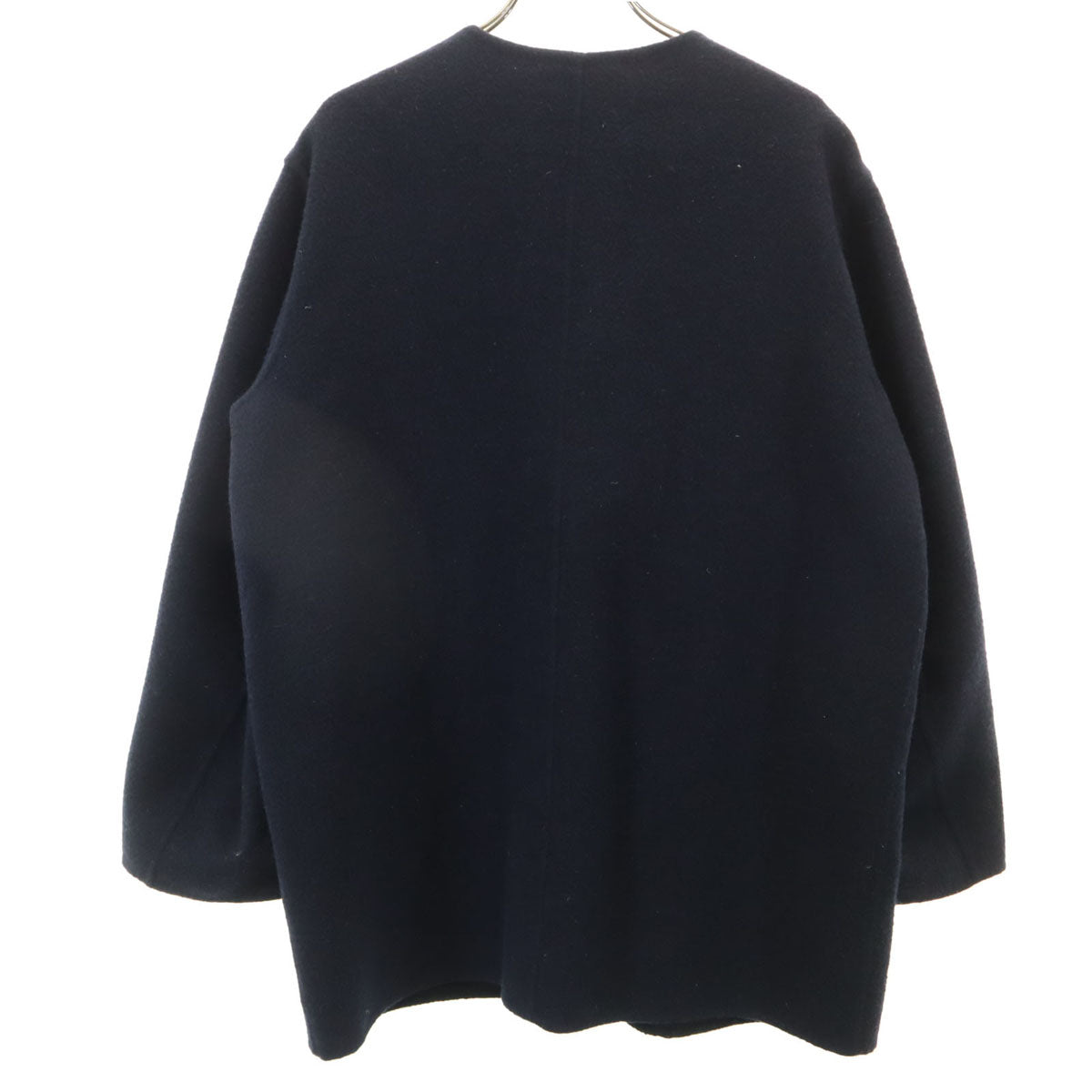 HOUSE OF LOTUS ハウスオブロータス キャメルブレンド 長袖 カーディガン M ネイビー レディース