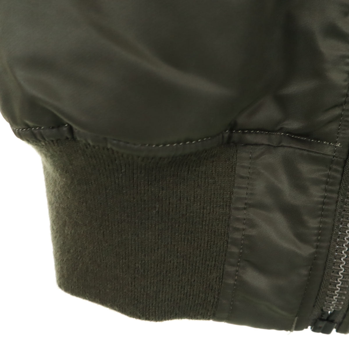 ALPHA INDUSTRIES INC アルファインダストリーズ MA-1 フライトジャケット XS カーキ メンズ