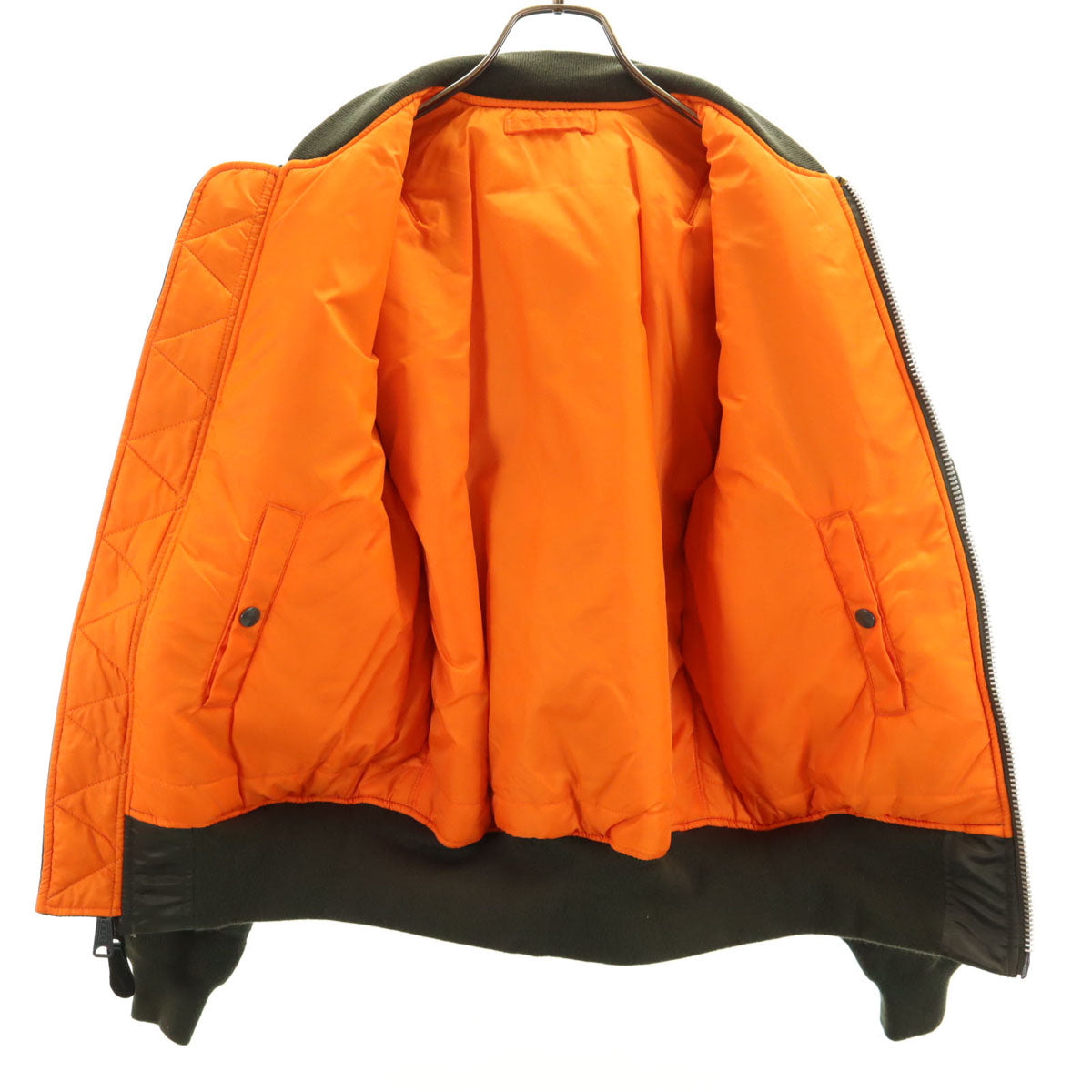 ALPHA INDUSTRIES INC アルファインダストリーズ MA-1 フライトジャケット XS カーキ メンズ