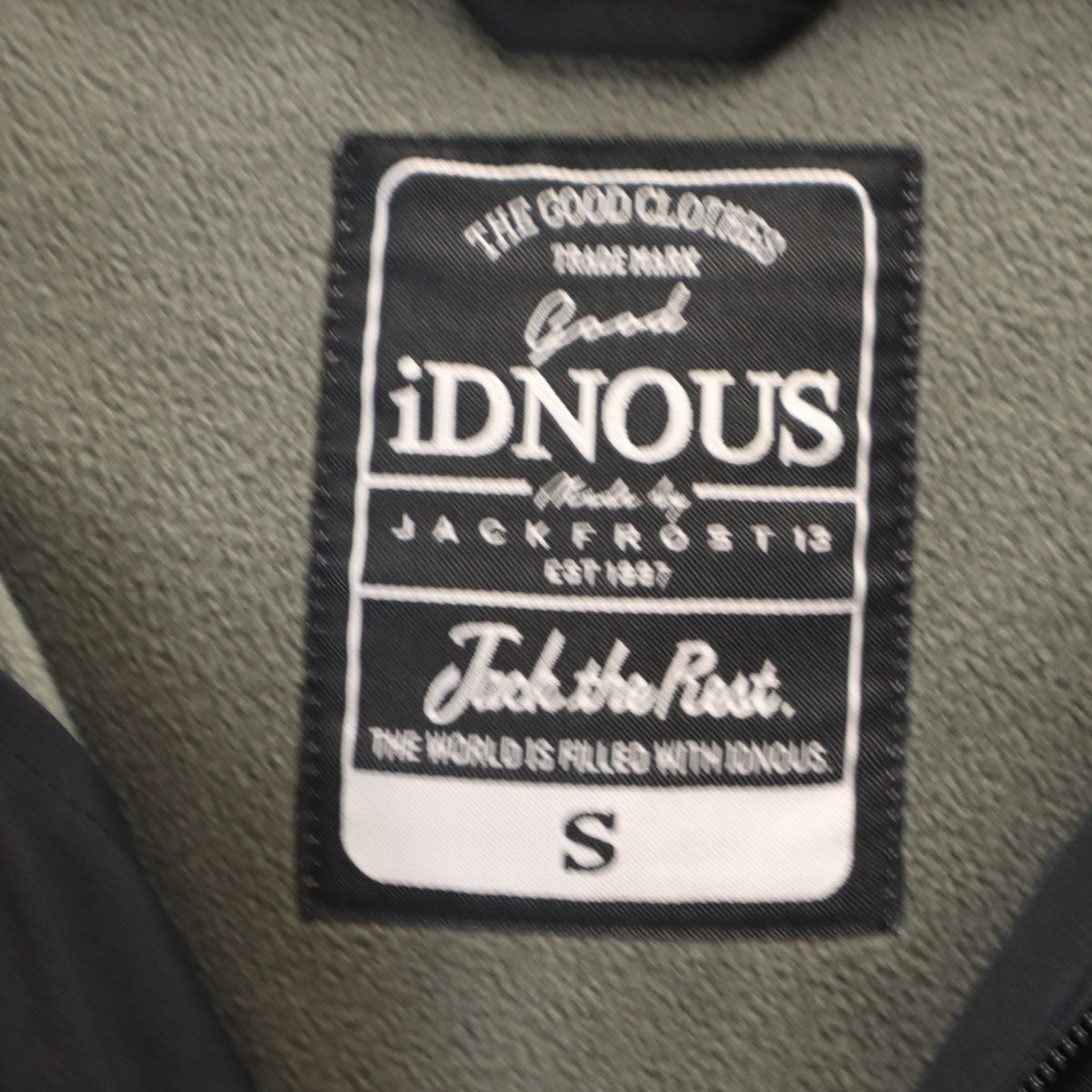 ジャックフロスト ワンスリー バックロゴ ボンディング フーデッド コーチジャケット S ブラック メンズ